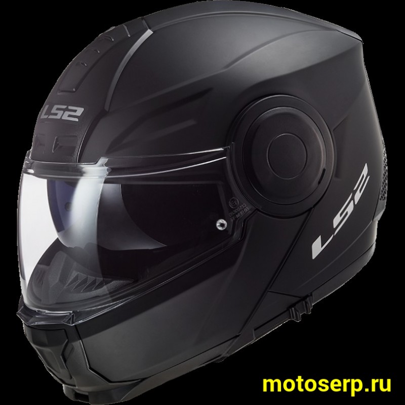 Купить  Шлем трансформер (модуляр) LS2 FF902 SCOPE SOLID Matt Black L (шт) (LS2 купить с доставкой по Москве и России, цена, технические характеристики, комплектация фото  - motoserp.ru
