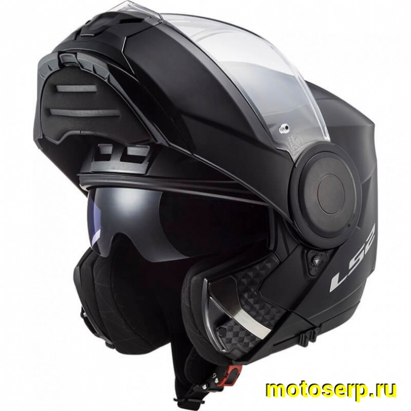 Купить  Шлем трансформер (модуляр) LS2 FF902 SCOPE SOLID Matt Black L (шт) (LS2 купить с доставкой по Москве и России, цена, технические характеристики, комплектация фото  - motoserp.ru