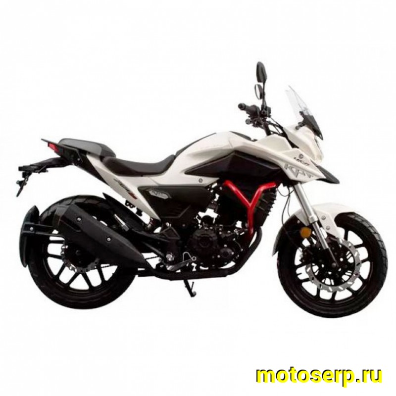 Купить  Мотоцикл Lifan KPT200 белый (шт) (UM купить с доставкой по Москве и России, цена, технические характеристики, комплектация фото  - motoserp.ru