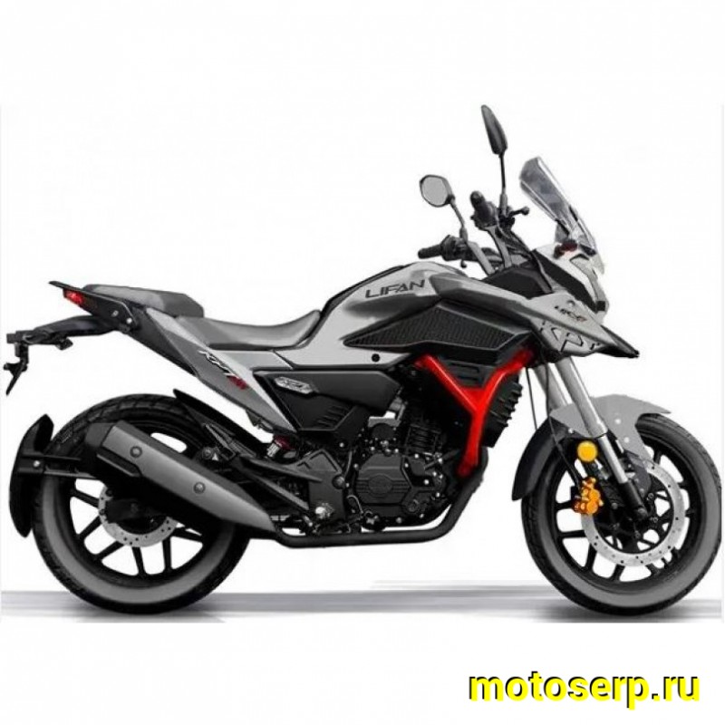 Купить  Мотоцикл Lifan KPT200 серый (шт) (UM купить с доставкой по Москве и России, цена, технические характеристики, комплектация фото  - motoserp.ru