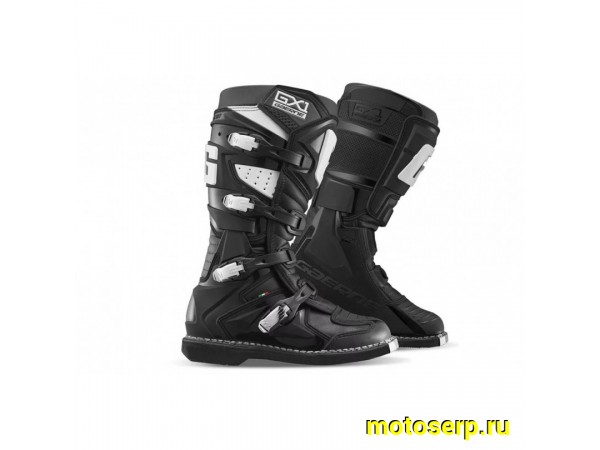 Купить  Мотоботы кросс. GAERNE GX-1  (защ. голени), черный р-р 45" (Ч/З) (пар) (GAERNE 2192-001 купить с доставкой по Москве и России, цена, технические характеристики, комплектация фото  - motoserp.ru