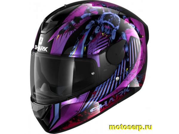 Купить  Шлем закрытый интеграл SHARK D-SKWAL 2 ATRAXX-KVX (S) (шт) (SHARK HE4058E купить с доставкой по Москве и России, цена, технические характеристики, комплектация фото  - motoserp.ru