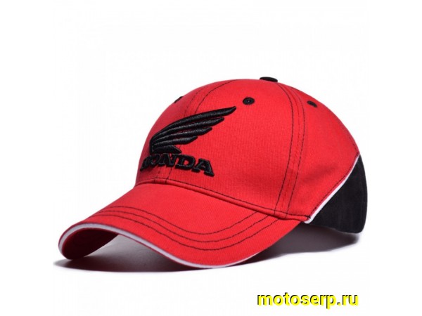 Купить  Бейсболка HONDA черный-красный (шт)  (МотоЯ купить с доставкой по Москве и России, цена, технические характеристики, комплектация фото  - motoserp.ru