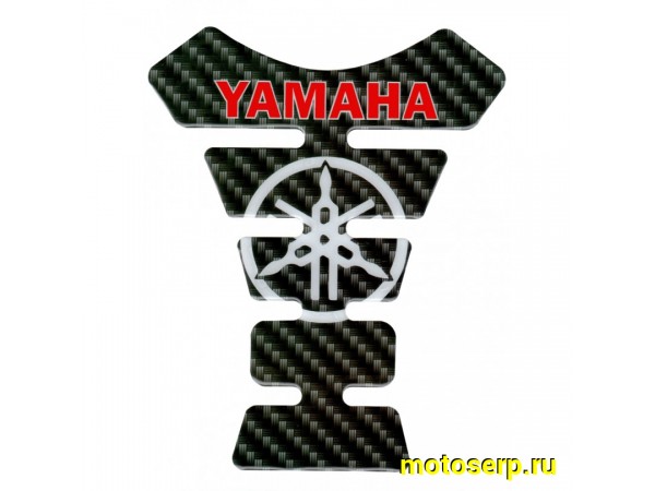 Купить  Наклейка (накладка) защитная на бак "Yamaha" объемная  (шт) (МК ZBNK 004 купить с доставкой по Москве и России, цена, технические характеристики, комплектация фото  - motoserp.ru
