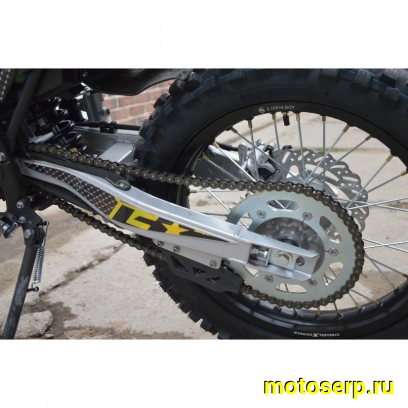 Купить  Мотоцикл Кросс/Эндуро BRZ X5 PR300 Gold 300cc 175FMN-PR300 (спортинв), 21/18, 4T, возд. охлажд. (шт) купить с доставкой по Москве и России, цена, технические характеристики, комплектация фото  - motoserp.ru