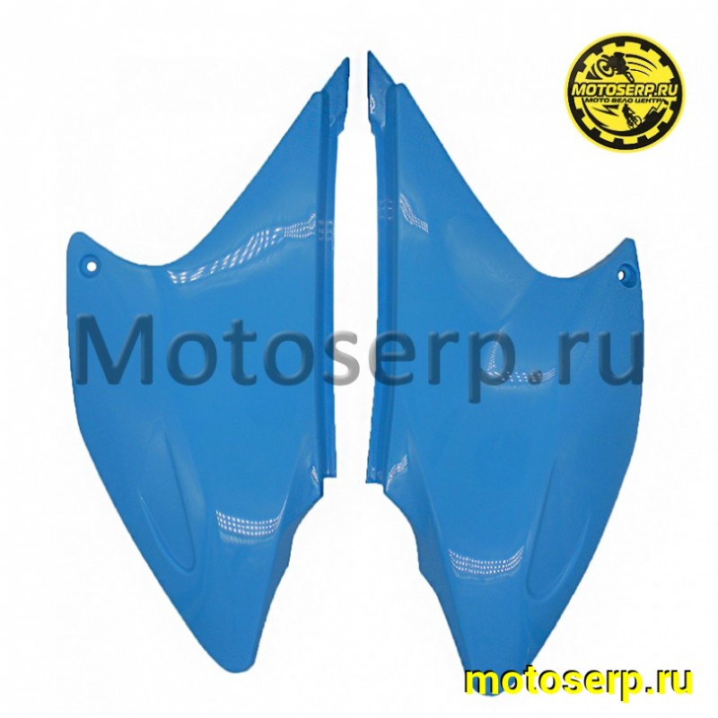 Купить  Пластик боковой задний левый/правый Motoland XR250 Lite (синий) (пара) (ML 15775  купить с доставкой по Москве и России, цена, технические характеристики, комплектация фото  - motoserp.ru