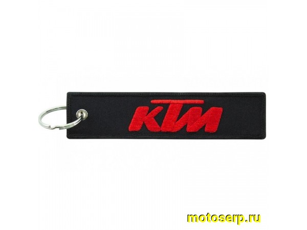 Купить  Брелок тканевый  "KTM" черный (шт) (МК BMV 014 купить с доставкой по Москве и России, цена, технические характеристики, комплектация фото  - motoserp.ru
