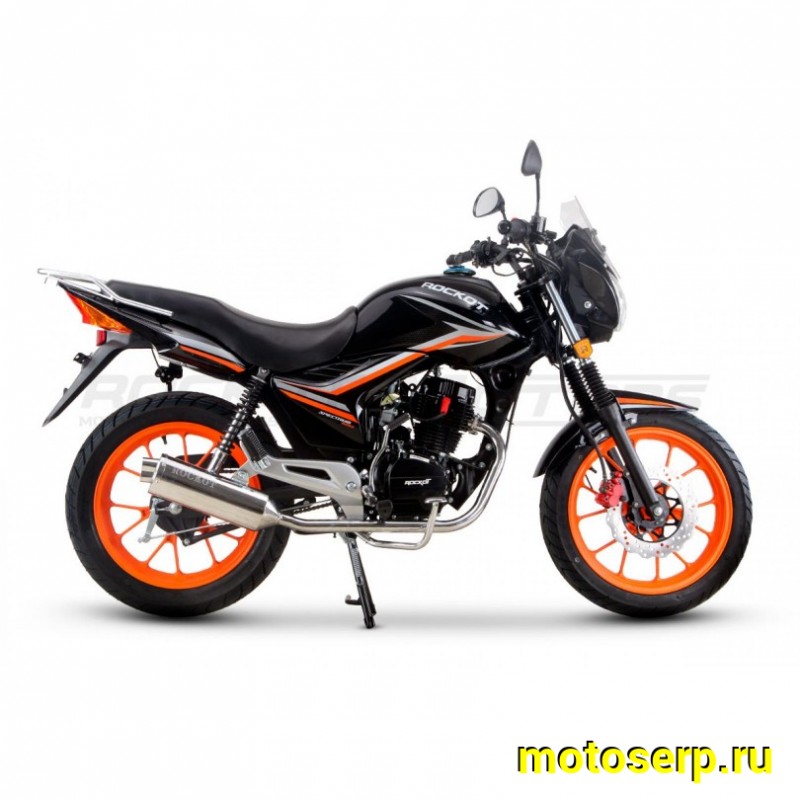 Купить  Мотоцикл ROCKOT SPECTRUM 150сс 17/17" 5 пер, диск/бараб. (шт) купить с доставкой по Москве и России, цена, технические характеристики, комплектация фото  - motoserp.ru