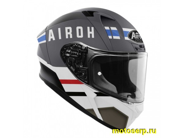 Купить  Шлем закрытый интеграл AIROH VALOR CRAFT Matt (M) (шт) (AIM AI23A13VAVI&pound;C-M купить с доставкой по Москве и России, цена, технические характеристики, комплектация фото  - motoserp.ru