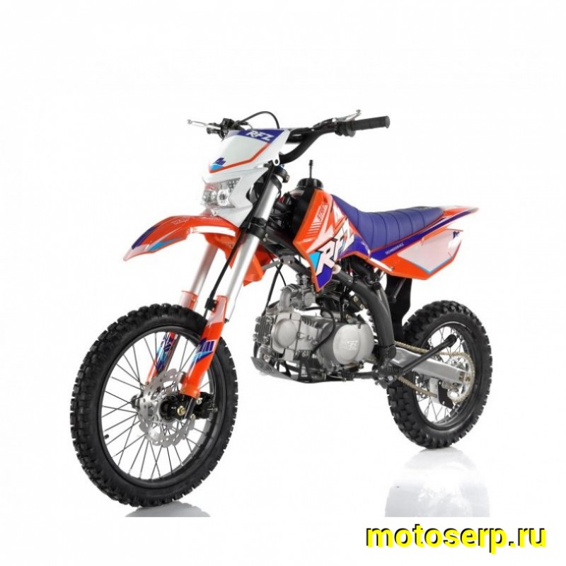 Купить  Питбайк Apollo Thunder 125cc 17/14" (спортинв) (шт)  (Li-Ya купить с доставкой по Москве и России, цена, технические характеристики, комплектация фото  - motoserp.ru