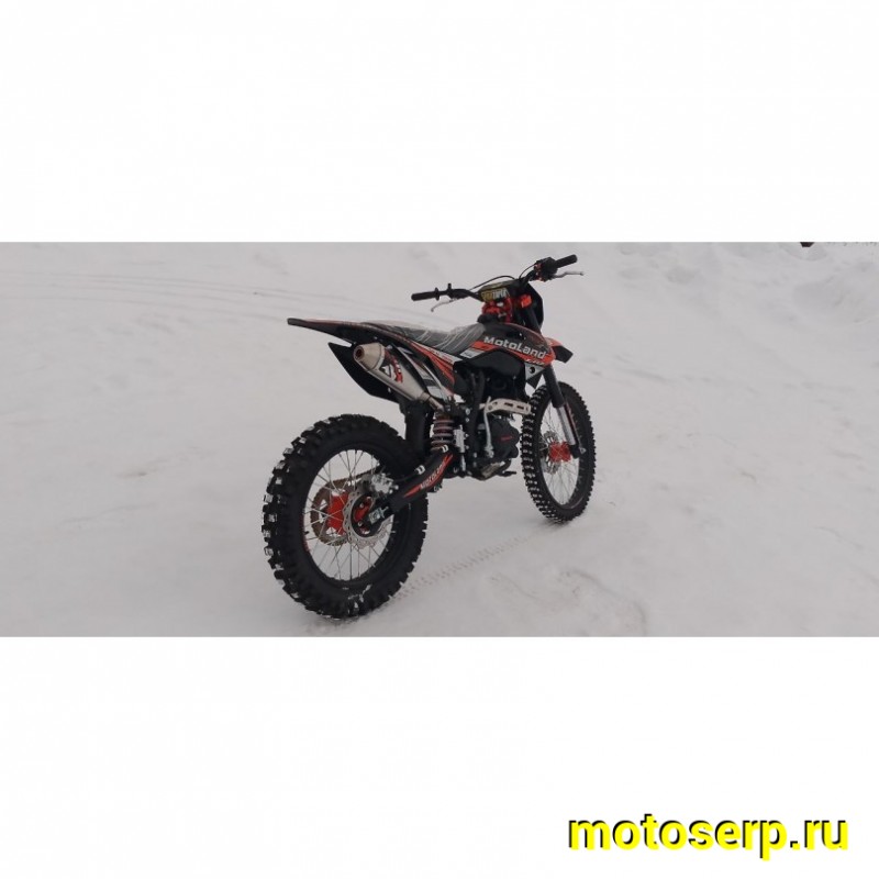 Купить  Мотоцикл Кросс/Эндуро Motoland 250 CRF (спортинв), 21/18,  250сс, 172FMM, 4 такт.,5 перед.,диск. торм. оранжевый (шт) (ML 19907   (0 купить с доставкой по Москве и России, цена, технические характеристики, комплектация фото  - motoserp.ru