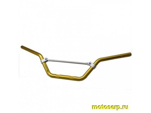Купить  Руль 22мм #3 с перекладиной золото (шт) (ML 09331 купить с доставкой по Москве и России, цена, технические характеристики, комплектация фото  - motoserp.ru