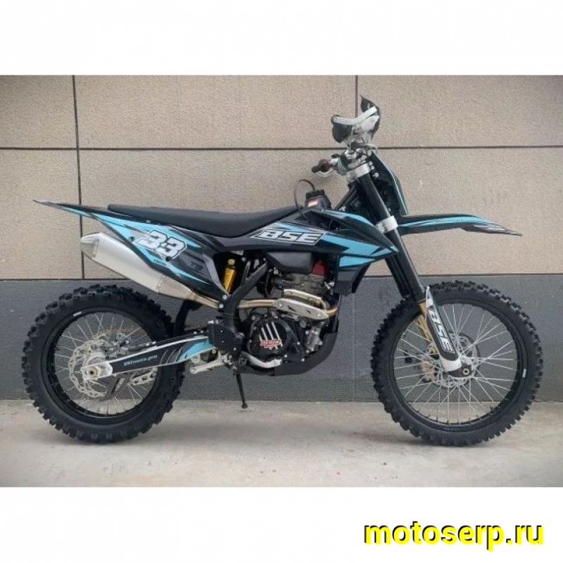 Купить  Мотоцикл Кросс/Эндуро BSE T8 Neon Blue 250-SR  21/18"(шт) (ФОТО купить с доставкой по Москве и России, цена, технические характеристики, комплектация фото  - motoserp.ru