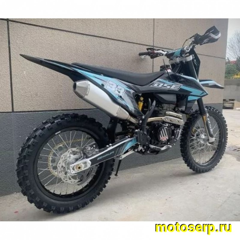 Купить  Мотоцикл Кросс/Эндуро BSE T8 Neon Blue 250-SR  21/18"(шт) (ФОТО купить с доставкой по Москве и России, цена, технические характеристики, комплектация фото  - motoserp.ru