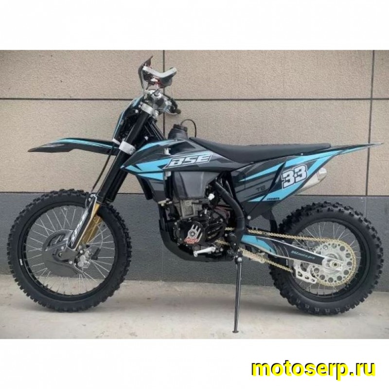 Купить  Мотоцикл Кросс/Эндуро BSE T8 Neon Blue 250-SR  21/18"(шт) (ФОТО купить с доставкой по Москве и России, цена, технические характеристики, комплектация фото  - motoserp.ru