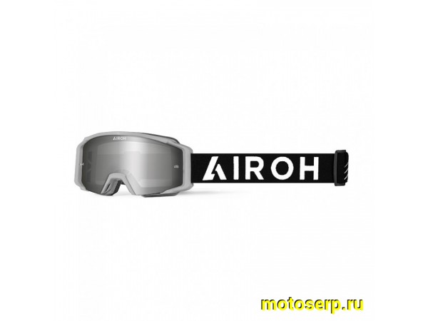Купить  Очки мото Кросс AIROH GOGGLE BLAST XR1 GBXR181 LIGHT GREY MATT (светло серый матовый) (шт) (AIROH GBXR купить с доставкой по Москве и России, цена, технические характеристики, комплектация фото  - motoserp.ru