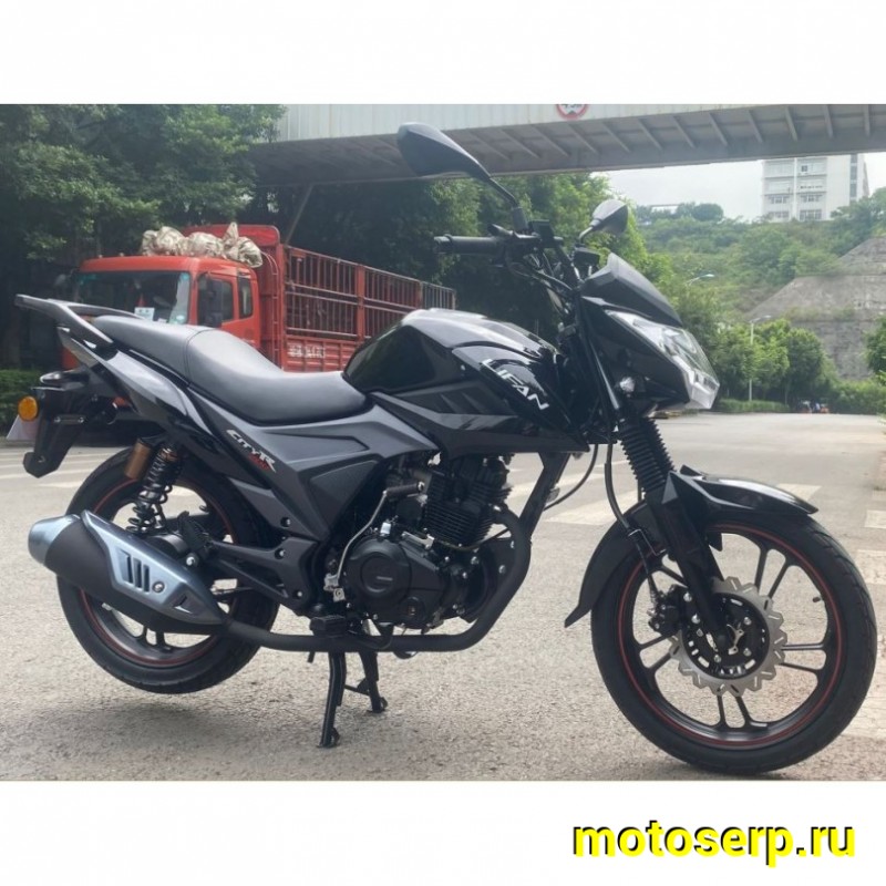 Купить  Мотоцикл LIFAN LF175-2E черный 175сс, 17,17", диск/бараб (шт) (UM купить с доставкой по Москве и России, цена, технические характеристики, комплектация фото  - motoserp.ru