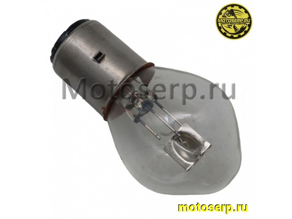 Купить  Лампа фары 12V35/35W B-35  (груша) F6 (шт) (К-дар купить с доставкой по Москве и России, цена, технические характеристики, комплектация фото  - motoserp.ru