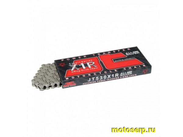 Купить  Цепь приводная (530x118) JTC 530X1R X-ring 118 JTC530X1R118RL (шт) JP купить с доставкой по Москве и России, цена, технические характеристики, комплектация фото  - motoserp.ru