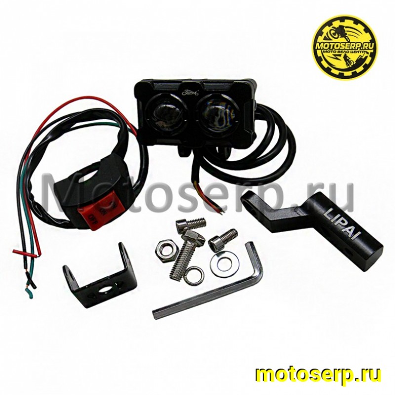 Купить  Фара, Светодиодная оптика прямоугольная, 70‑40mm, 9‑60V, IP67, белый/желтый свет (ANKON 032158 купить с доставкой по Москве и России, цена, технические характеристики, комплектация фото  - motoserp.ru