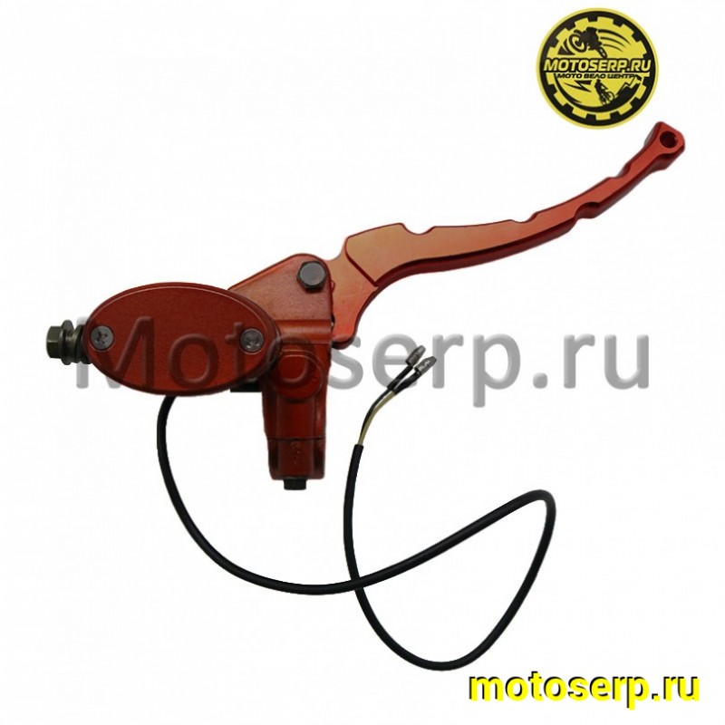 Купить  Рычаг тормоза правый диск в сб (машинка, гл тормозной) GY6 50/150 (тюнинг) (оранжевая) "GRBD (шт) (MT M-534 купить с доставкой по Москве и России, цена, технические характеристики, комплектация фото  - motoserp.ru