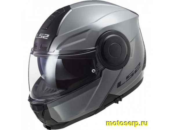 Купить  Шлем трансформер (модуляр) LS2 FF902 SCOPE NARDO Grey XL (шт) (LS2 купить с доставкой по Москве и России, цена, технические характеристики, комплектация фото  - motoserp.ru