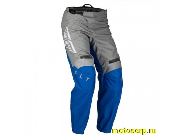Купить  Штаны для мотокросса FLY RACING F-16 синие/серые (2023)  30 р-р (шт)  (SM 376-93230 купить с доставкой по Москве и России, цена, технические характеристики, комплектация фото  - motoserp.ru