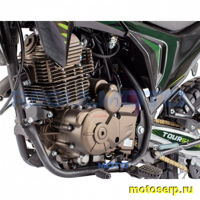 Купить  Мотоцикл внедорожный Regulmoto TE-300 (Tour Enduro) PR Хаки (ЭПТС), Тур-эндуро 21/18, 172FMM + баланс. вал, 4T, 300cc, 6КПП, (шт) купить с доставкой по Москве и России, цена, технические характеристики, комплектация фото  - motoserp.ru