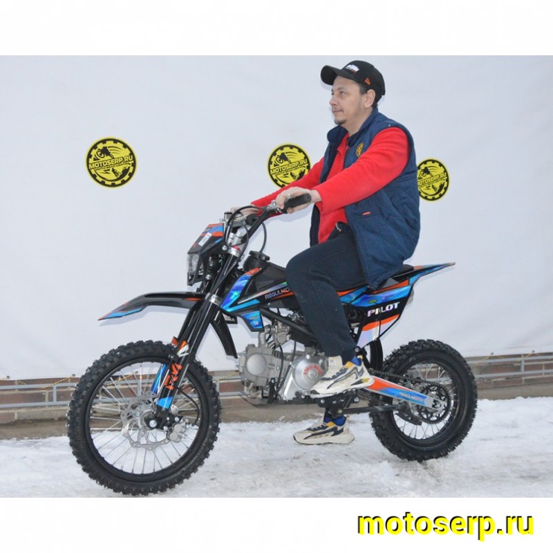 Купить  Питбайк Regulmoto PILOT EM 125 17/14 (спортинв) (шт) купить с доставкой по Москве и России, цена, технические характеристики, комплектация фото  - motoserp.ru