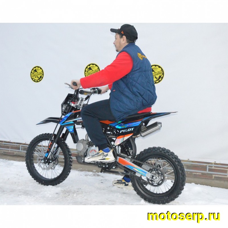 Купить  Питбайк Regulmoto PILOT EM 125 17/14 (спортинв) (шт) купить с доставкой по Москве и России, цена, технические характеристики, комплектация фото  - motoserp.ru