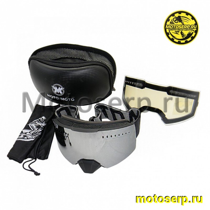 Купить  Очки мото Кросс Radien goggles снегоходные/ATV зимние (быстросменная магнитная линза с двойным стеклом) LYNX (реплика) черные (шт) (Кокурин купить с доставкой по Москве и России, цена, технические характеристики, комплектация фото  - motoserp.ru