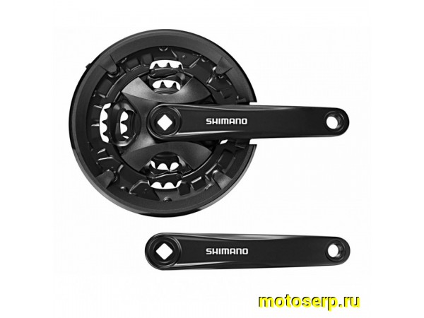 Купить  Шатуны 3 зв.на квадрате. Алюм. 40/30/22 зуб SHIMANO ALTUS FC-MT101 Вело (пар) (Пан AFCMT101C002CLX (Грат Вест КЛ126708 купить с доставкой по Москве и России, цена, технические характеристики, комплектация фото  - motoserp.ru