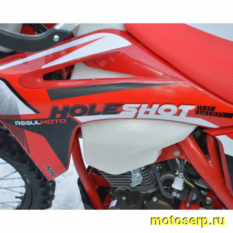 Купить  Мотоцикл Кросс/Эндуро Regulmoto Holeshot Red Edition 175FMM-5PR (ЭПТС) 300cc балан.,6КПП, 4V,подв. сж/отб KKE 2катр. 47мм (ЭПТС) (шт) купить с доставкой по Москве и России, цена, технические характеристики, комплектация фото  - motoserp.ru