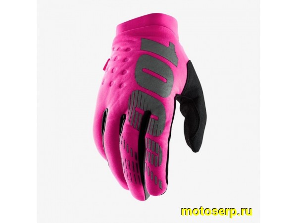 Купить  Перчатки 100% Brisker Womens Glove Pink/Black (XL) (11016-263-11) (пар) (Fox УТ-00022251 купить с доставкой по Москве и России, цена, технические характеристики, комплектация фото  - motoserp.ru