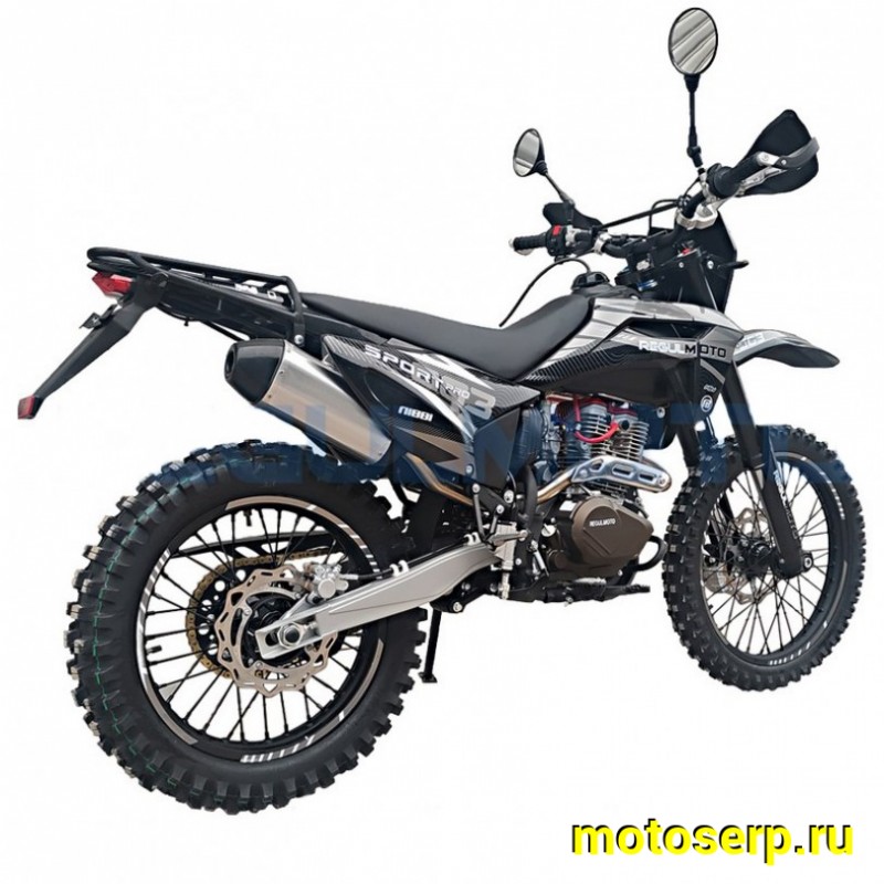 Купить  Мотоцикл Кросс/Эндуро Regulmoto Sport-003 PR PRO (4 valves) 6 передач (Черный) (шт) (ФОТО купить с доставкой по Москве и России, цена, технические характеристики, комплектация фото  - motoserp.ru