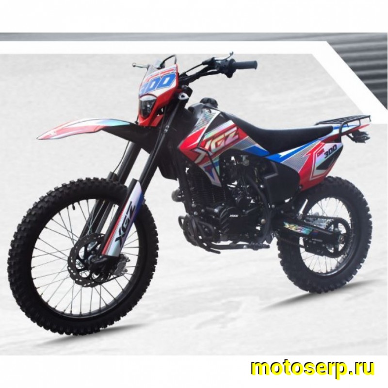 Купить  Мотоцикл Кросс/Эндуро XGZ N911A CB300 / N911K-CB300F (спортинв) ZS175FMM 21/18"(шт) (ФОТО купить с доставкой по Москве и России, цена, технические характеристики, комплектация фото  - motoserp.ru