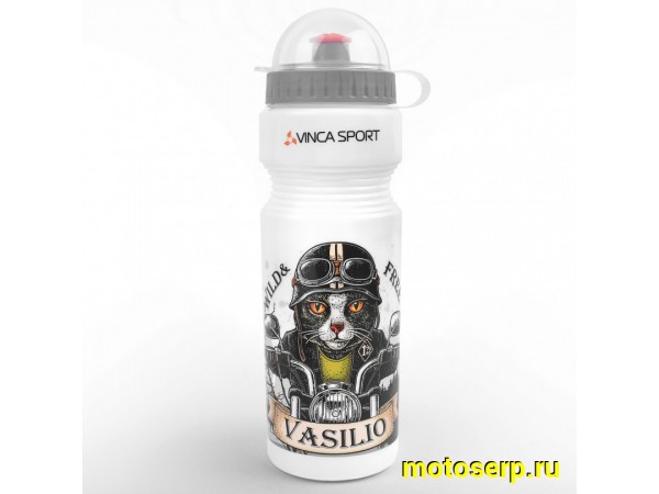 Купить  Бутылочка (фляга) для воды 750 мл. VINCA SPORT VASILIO Вело (шт) (Бар VSB 21 vasilio купить с доставкой по Москве и России, цена, технические характеристики, комплектация фото  - motoserp.ru