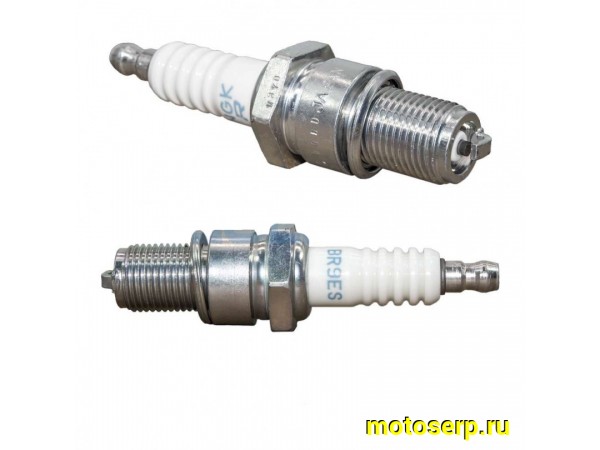Купить  Свеча зажигания ( 9) NGK BR9ES (шт) (Regul 101002 (MD 00009422 купить с доставкой по Москве и России, цена, технические характеристики, комплектация фото  - motoserp.ru
