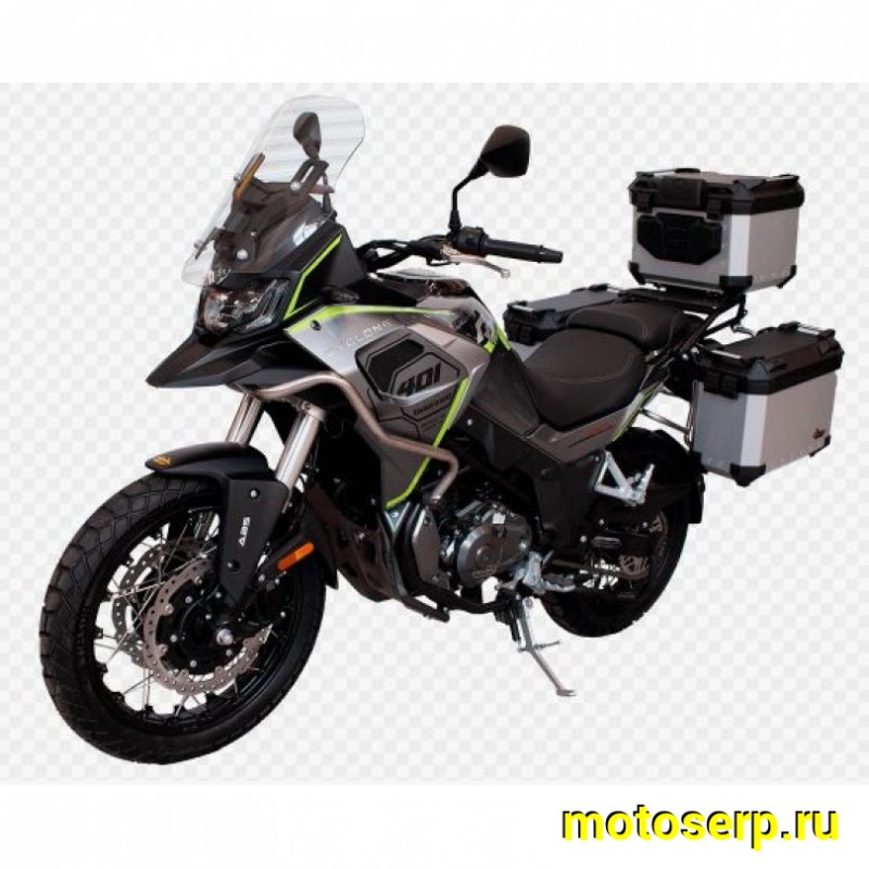 Купить  Мотоцикл внедорожный CYCLONE RX401 (SR400GY-2D) ПТС, 400cc 19/17 Тур-эндуро (.)  (шт) (ФОТО купить с доставкой по Москве и России, цена, технические характеристики, комплектация фото  - motoserp.ru