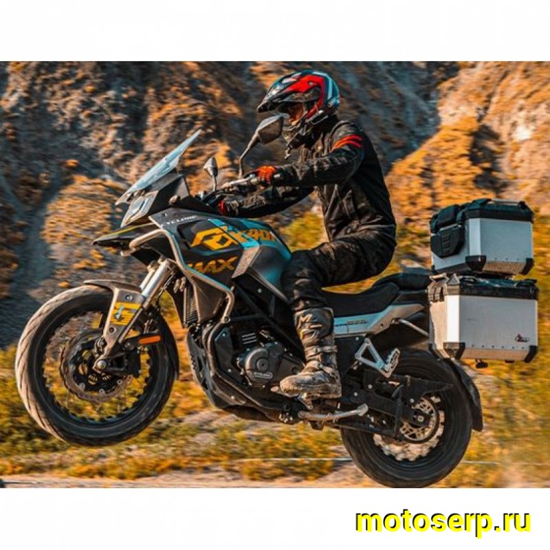Купить  Мотоцикл внедорожный CYCLONE RX401 (SR400GY-2D) ПТС, 400cc 19/17 Тур-эндуро (.)  (шт) (ФОТО купить с доставкой по Москве и России, цена, технические характеристики, комплектация фото  - motoserp.ru