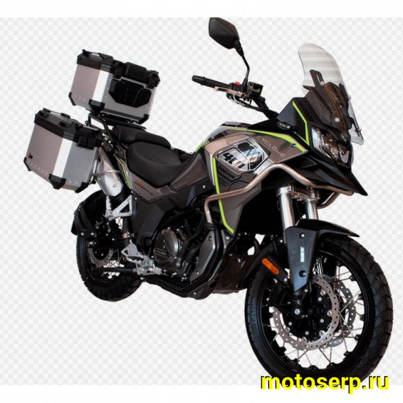 Купить  Мотоцикл внедорожный CYCLONE RX401 (SR400GY-2D) ПТС, 400cc 19/17 Тур-эндуро (.)  (шт) (ФОТО купить с доставкой по Москве и России, цена, технические характеристики, комплектация фото  - motoserp.ru