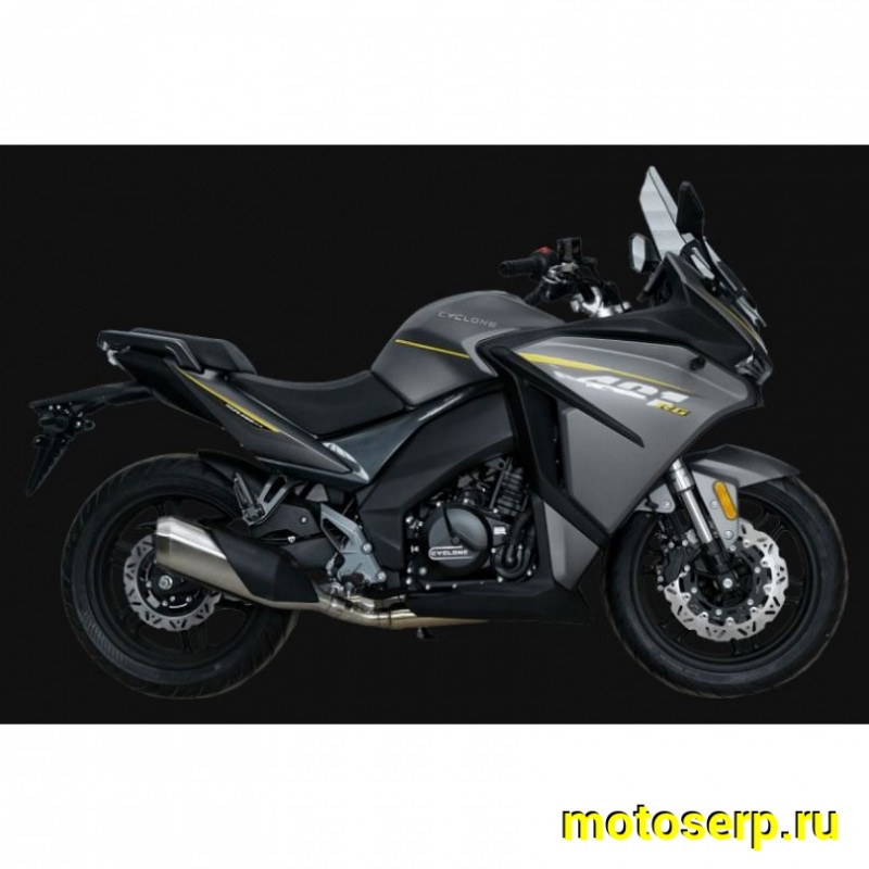 Купить  Мотоцикл CYCLONE RG401 (SR400GS-B), 400cc 17/17 (шт) купить с доставкой по Москве и России, цена, технические характеристики, комплектация фото  - motoserp.ru