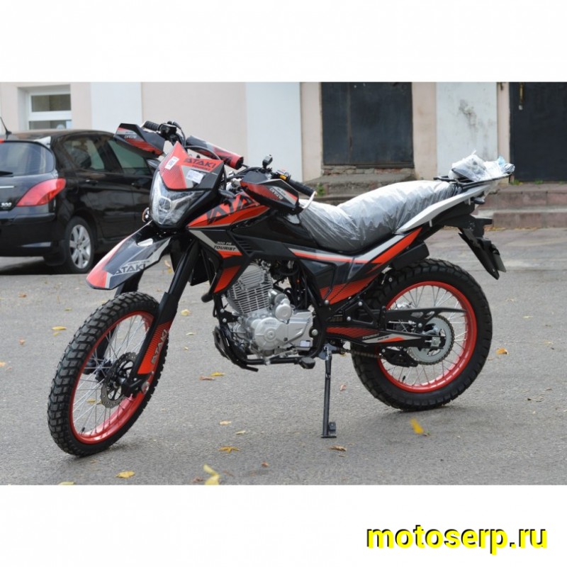 Купить  Мотоцикл внедорожный ATAKI TOURIST 300 PR (4T 175FMM) ПТС 21/18 Баланс. Тур-эндуро (профилир. маятник; вакуумный карб; LED фара линза) (шт) (SM  купить с доставкой по Москве и России, цена, технические характеристики, комплектация фото  - motoserp.ru