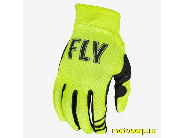 Купить  Перчатки FLY RACING PRO LITE жёлтый/черный р-р XXL (пар) (0 купить с доставкой по Москве и России, цена, технические характеристики, комплектация фото  - motoserp.ru