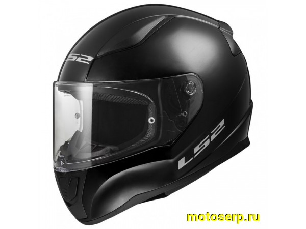 Купить  Шлем закрытый LS2 FF353 RAPID 2 SOLID GLOSS BLACK (M) интеграл (шт) (LS2 купить с доставкой по Москве и России, цена, технические характеристики, комплектация фото  - motoserp.ru