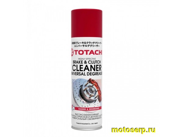 Купить  Очиститель тормозных дисков TOTACHI 0.65 л (для сервиса) (шт) купить с доставкой по Москве и России, цена, технические характеристики, комплектация фото  - motoserp.ru