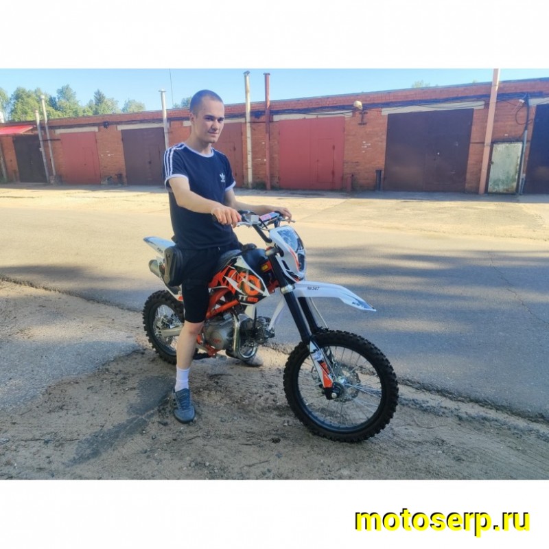 Купить  Питбайк KAYO Basic K125 17/14 KRZ (механ. сцепл., кикстартер)  (шт) (SM купить с доставкой по Москве и России, цена, технические характеристики, комплектация фото  - motoserp.ru