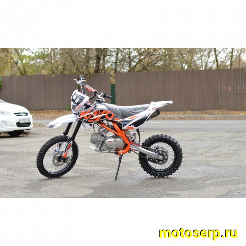 Купить  Питбайк KAYO Basic K125EM 17/14 KRZ (механ. сцепл., эл. стартер) (шт) (SM (0 купить с доставкой по Москве и России, цена, технические характеристики, комплектация фото  - motoserp.ru