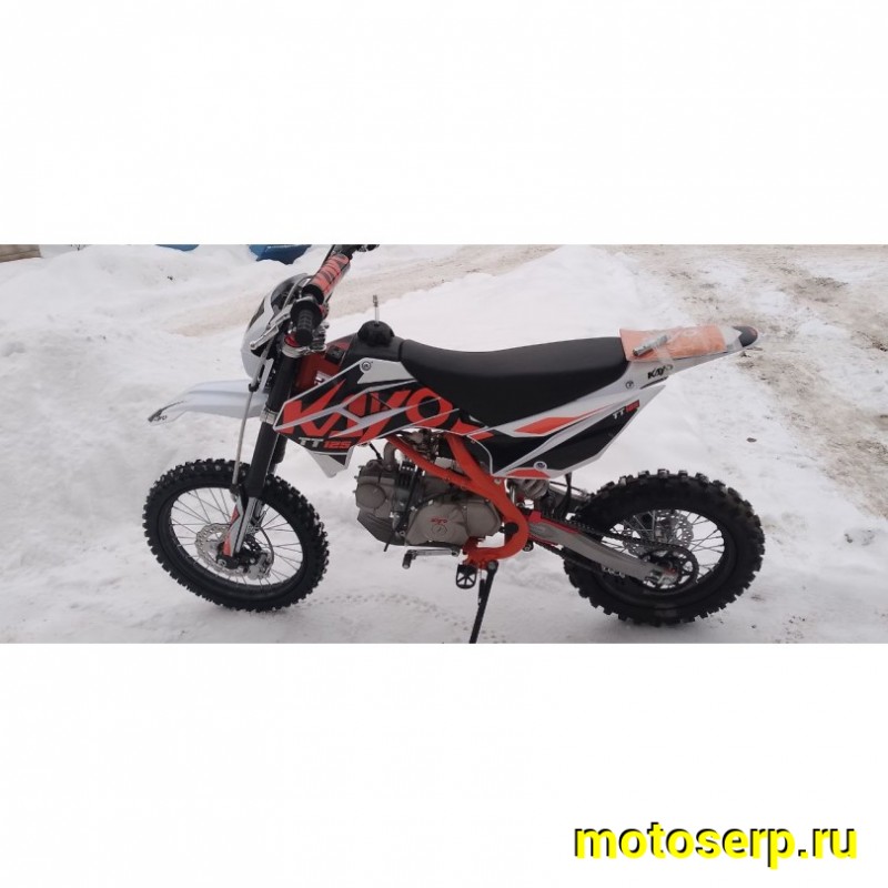Купить  Питбайк KAYO Basic K125EM 17/14 KRZ (механ. сцепл., эл. стартер) (шт) (SM (0 купить с доставкой по Москве и России, цена, технические характеристики, комплектация фото  - motoserp.ru