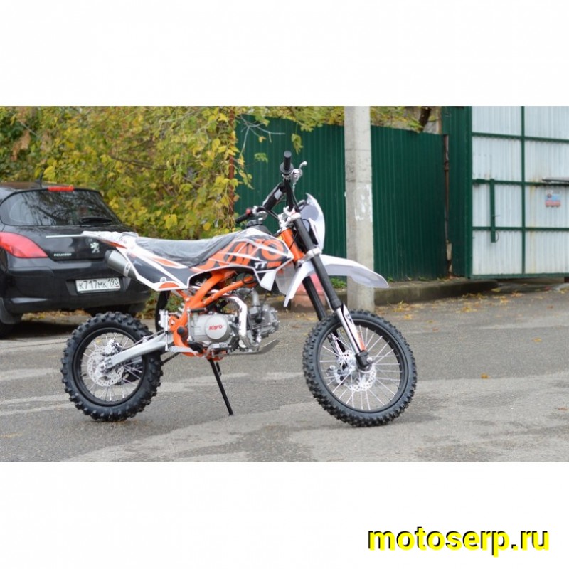 Купить  Питбайк KAYO Basic K125EM 17/14 KRZ (механ. сцепл., эл. стартер) (шт) (SM (0 купить с доставкой по Москве и России, цена, технические характеристики, комплектация фото  - motoserp.ru
